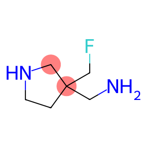 (3-(FLUOROMETHYL)PYRROLIDIN-3-YL)METHANAMINE