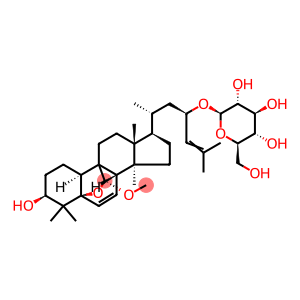 19-Norlanosta-6,24-diene-9-carboxaldehyde, 23-(β-D-glucopyranosyloxy)-3,5-dihydroxy-, cyclic 9,5-(methyl acetal), (3β,5β,9β,10α,23R)-