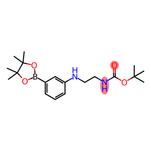 tert-butyl 2-(3-(4,4,5,5-tetramethyl-1,3,2-dioxaborolan-2-yl)phenylamino)ethylcarbamate