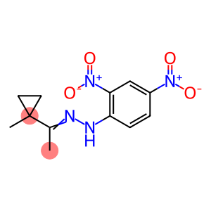 Ethanone, 1-(1-methylcyclopropyl)-, 2-(2,4-dinitrophenyl)hydrazone