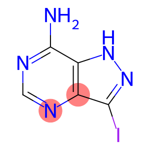 1H-Pyrazolo[4,3-d]pyrimidin-7-amine, 3-iodo-