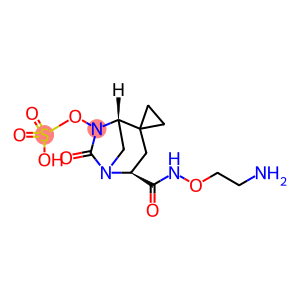 (1R,4S)-N-(2-aminoethoxy)-6-oxo-7-(sulfooxy)-5,7-diazaspiro[bicyclo[3.2.1]octane-2,1'-cyclopropane]-4-carboxamide