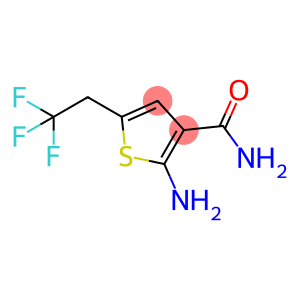 3-Thiophenecarboxamide, 2-amino-5-(2,2,2-trifluoroethyl)-