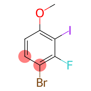 1-Bromo-2-fluoro-3-iodo-4-methoxy-benzene