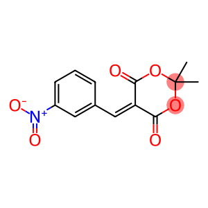 2,2-Dimethyl-5-(3-nitrobenzylidene)-1,3-dioxane-4,6-dione