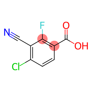 4-CHLORO-3-CYANO-2-FLUOROBENZOIC ACID