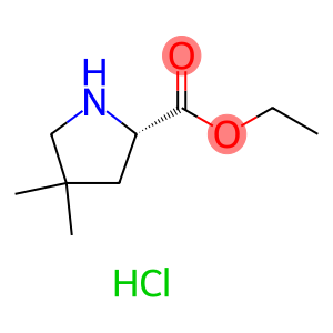 (S)-ethyl 4,4-dimethylpyrrolidine-2-carboxylate hydrochloride