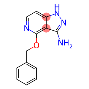 1H-吡唑并[4,3-C]吡啶-3-胺,4-(苯基甲氧基)-