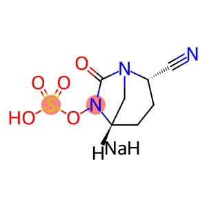 Sulfuric acid, mono[(1S,2S,5S)-2-cyano-7-oxo1,6-diazabicyclo[3.2.1]oct-6-yl] ester, sodium salt (1:1)