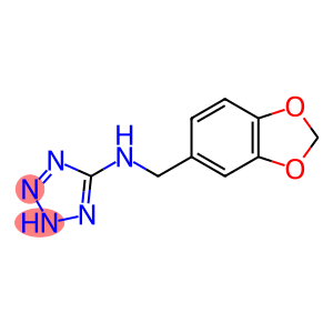 N-(benzo[d][1,3]dioxol-5-ylmethyl)-1H-tetrazol-5-amine