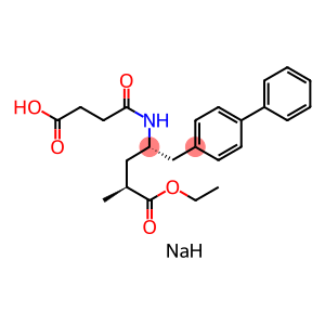 [1,1'-Biphenyl]-4-pentanoic acid, γ-[(3-carboxy-1-oxopropyl)amino]-α-methyl-, ethyl ester, monosodium salt, [S-(R*,R*)]- (9CI)