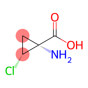 Cyclopropanecarboxylic acid, 1-amino-2-chloro-, (1R-trans)- (9CI)