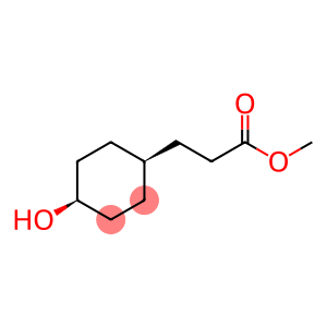 methyl 3-[(1s,4s)-4-hydroxycyclohexyl]propanoate, cis