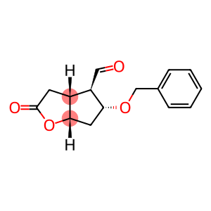 [(3aR,4R,5R,6aS)-hexahydro-2-oxo-5-(phenylmethoxy)-2H-cyclopenta[b]furan-4-carboxaldehyde]