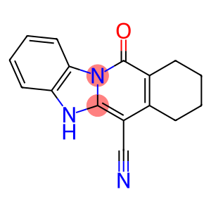 Benzimidazo[1,2-b]isoquinoline-6-carbonitrile, 5,7,8,9,10,11-hexahydro-11-oxo-