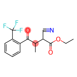 Benzenebutanoic acid, α-cyano-β-methyl-γ-oxo-2-(trifluoromethyl)-, ethyl ester