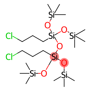 1,3-Bis(3-Chloropropyl)Tetrakis-(Trimethylsiloxy)Disiloxane