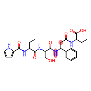 Butanoic acid, 1H-pyrrole-2-carbonyl-(2S)-2-aminobutanoyl-L-seryl-(3R)-3-phenyl-β-alanyl-2-amino-, (2S)-