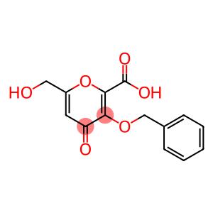 6-(hydroxymethyl)-4-oxo-3-phenylmethoxypyran-2-carboxylic acid