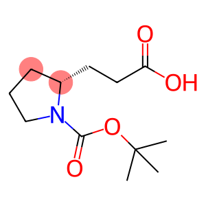3-[(2R)-1-[(tert-butoxy)carbonyl]pyrrolidin-2-yl]propanoic acid