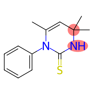 1,4-DIHYDRO-1-PHENYL-4,4,6-TRIMETHYL-2-PYRIMIDINETHIOL