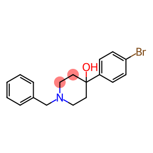 4-Piperidinol, 4-(4-bromophenyl)-1-(phenylmethyl)-