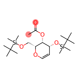 4-O-acetyl-3,6-di-O-(tert-butyldimethyl-silyl)-D-