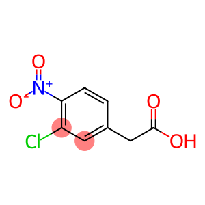 Benzeneacetic acid, 3-chloro-4-nitro-