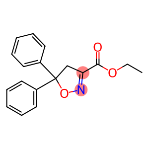 Ethyl 4,5-dihydro-5,5-diphenylisoxazol-3-carboxylate