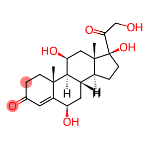 Pregna-1,4-diene-3,20-dione, 6,11,17,21-tetrahydroxy-, (6beta,11beta)-