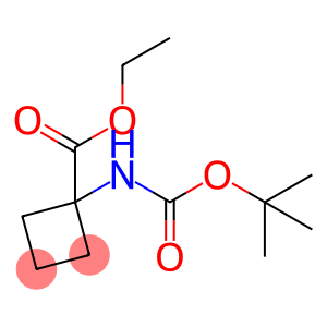 Cyclobutanecarboxylic acid, 1-[[(1,1-dimethylethoxy)carbonyl]amino]-, ethyl ester