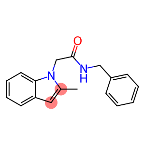 1H-Indole-1-acetamide, 2-methyl-N-(phenylmethyl)-