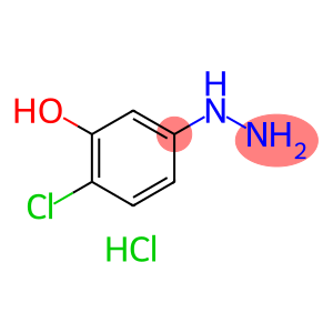 2-chloro-5-hydrazinylphenol hydrochloride