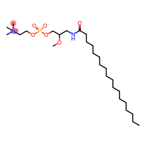 RAC-2-METHOXY-3-OCTADECANAMIDO-1-PROPYL PHOSPHOCHOLINE