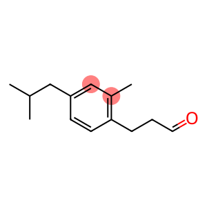 Benzenepropanal, 2-methyl-4-(2-methylpropyl)-