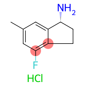 (1R)-4-FLUORO-6-METHYL-2,3-DIHYDRO-1H-INDEN-1-AMINE HYDROCHLORIDE