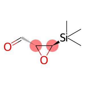 Oxiranecarboxaldehyde, 3-(trimethylsilyl)-, trans- (9CI)