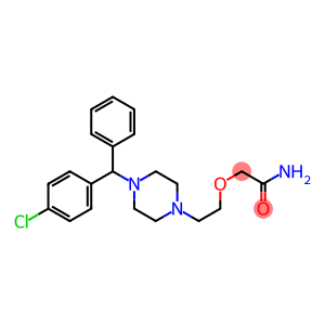 2-(2-(4-((4-chlorophenyl)(phenyl)methyl)piperazin-1-yl)ethoxy)acetamide