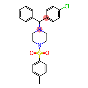 (-)-Chlorobenzohydrol(4-p- toluene sulfonyl)piperazine