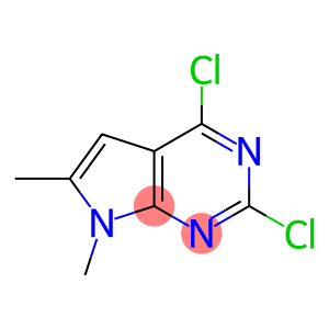 2,4-dichloro-6,7-dimethyl-7H-pyrrolo[2,3-d]pyrimidine