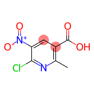 6-氯-2-甲基-5-硝基-吡啶-3-羧酸