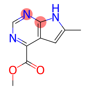 6-METHYL-7H-PYRROLO[2,3-D]PYRIMIDIN-4-CARBOXYLIC ACID METHYL ESTER