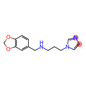 1H-Imidazole-1-propanamine, N-(1,3-benzodioxol-5-ylmethyl)-