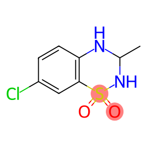 2H-1,2,4-Benzothiadiazine, 7-chloro-3,4-dihydro-3-methyl-, 1,1-dioxide, (+)-