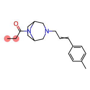 1-Propanone, 1-[3-[3-(4-methylphenyl)-2-propen-1-yl]-3,8-diazabicyclo[3.2.1]oct-8-yl]-