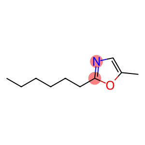 2-Hexyl-5-methyloxazole