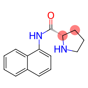 2-Pyrrolidinecarboxamide, N-1-naphthalenyl-, (2S)-