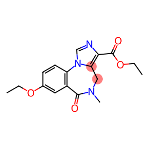 4H-Imidazo[1,5-a][1,4]benzodiazepine-3-carboxylic acid, 8-ethoxy-5,6-dihydro-5-methyl-6-oxo-, ethyl ester