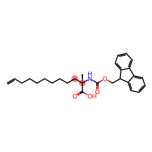 (S)-2-((((9H-Fluoren-9-yl)methoxy)carbonyl)amino)-2-methyldodec-11-enoic acid