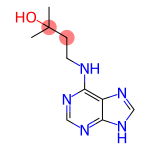 2-Butanol, 2-methyl-4-(9H-purin-6-ylamino)-